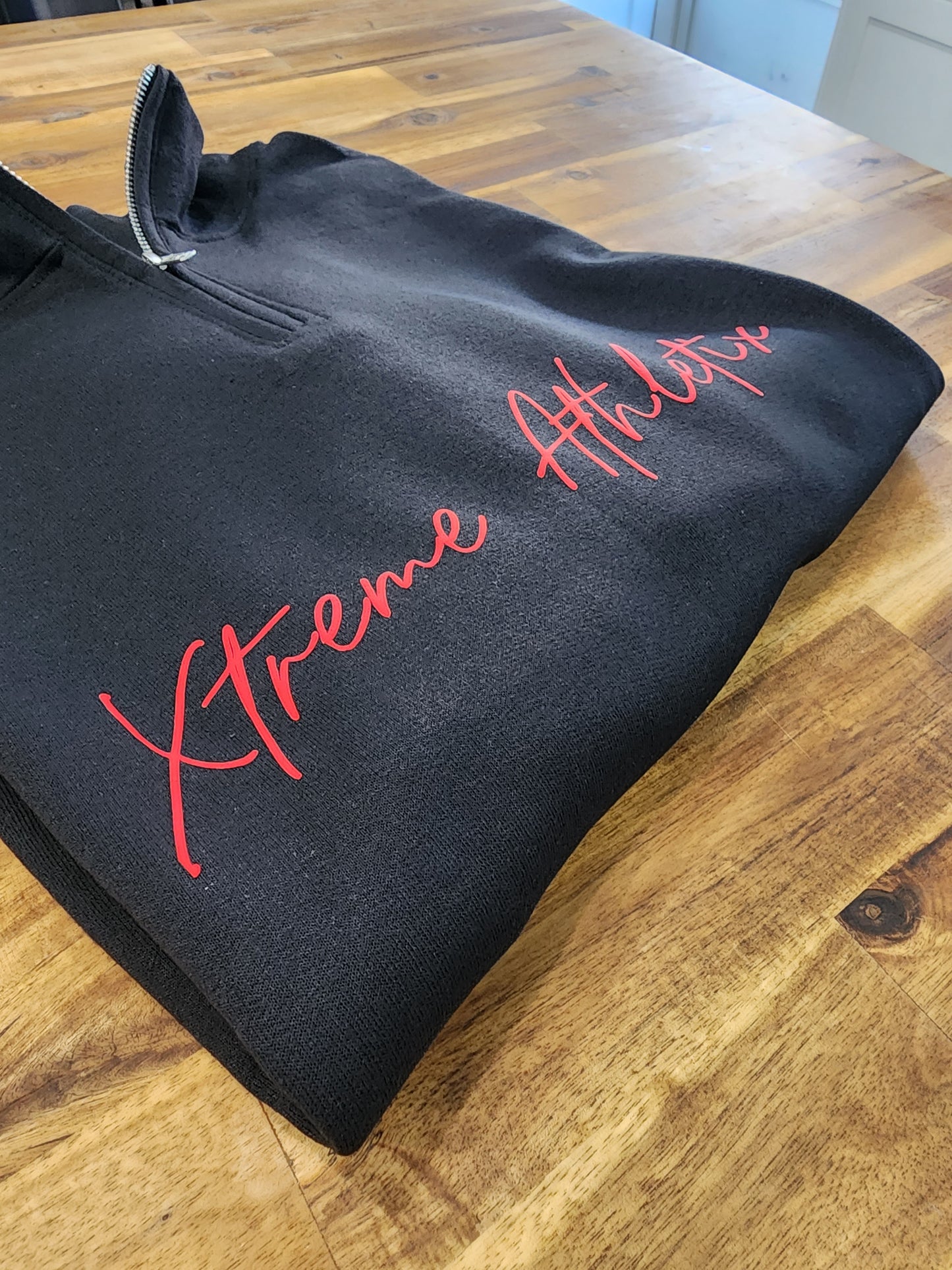 Xtreme Athletics Black Quarter Zip Pullover