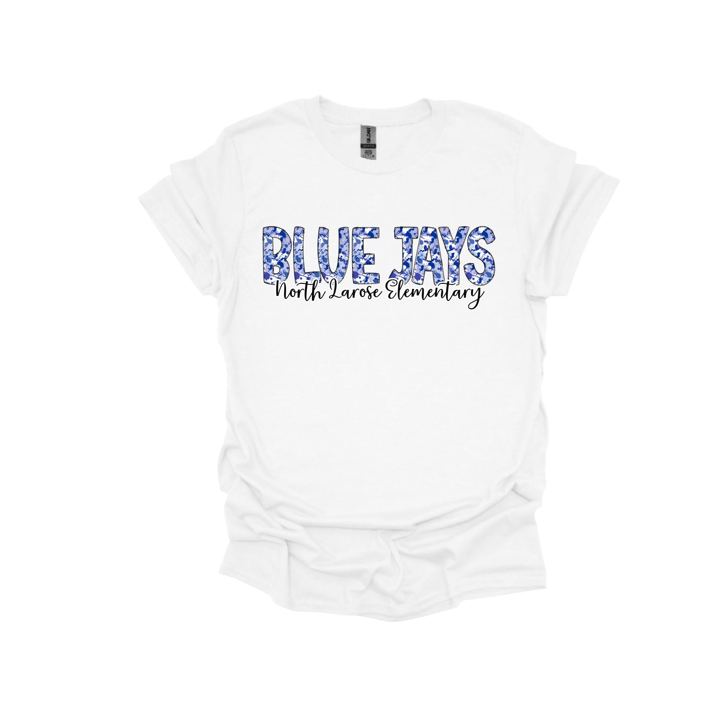 Blue Jays Paint Splatter Short Sleeve