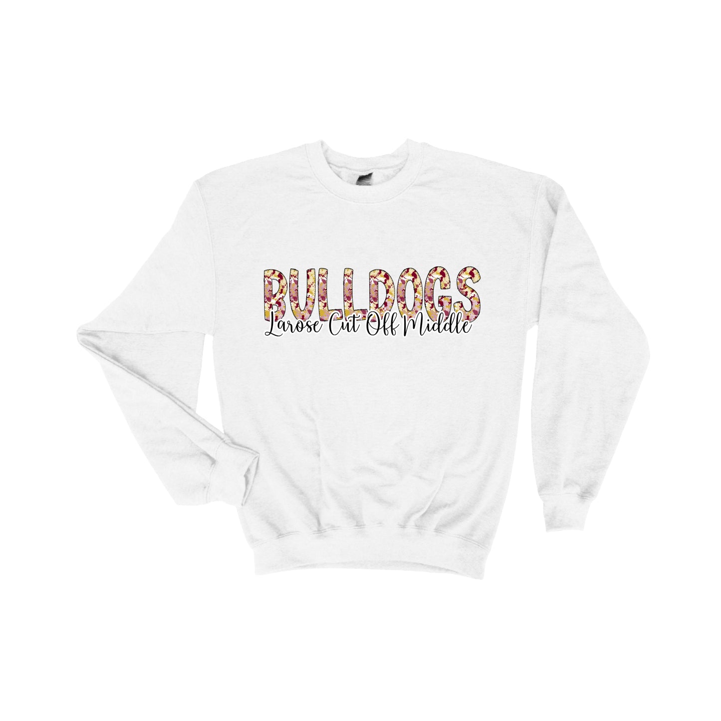 Bulldogs Paint Splatter Sweatshirt