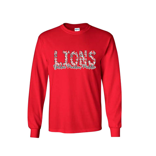 LIONS Paint Splatter Long Sleeve