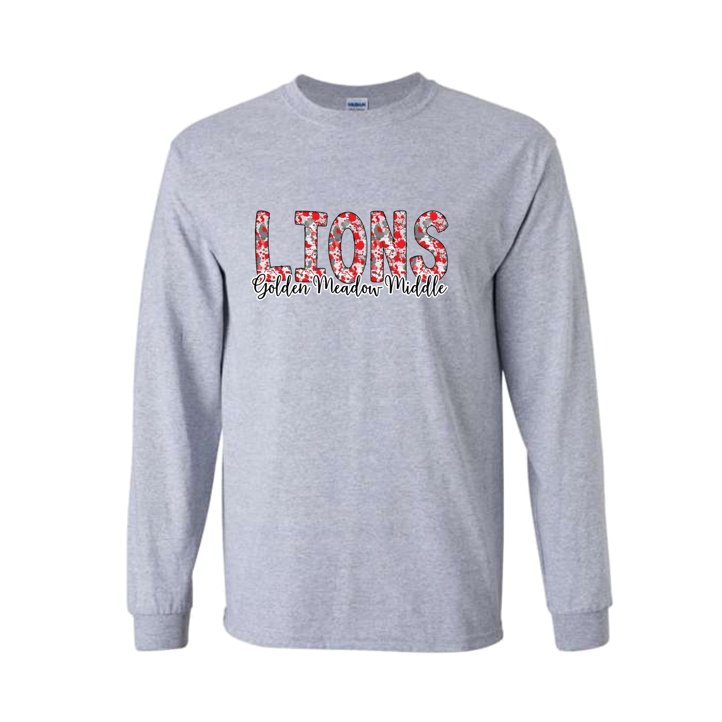 LIONS Paint Splatter Long Sleeve