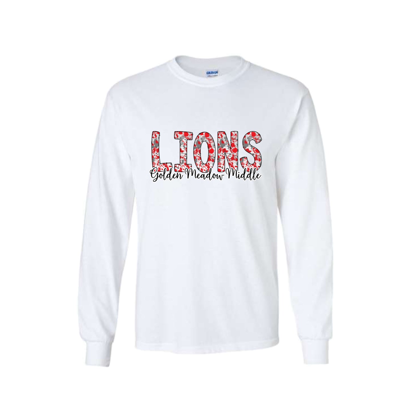 LIONS Paint Splatter Long Sleeve