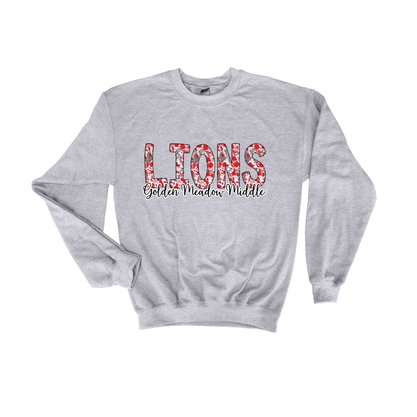 LIONS Paint Splatter Sweatshirt