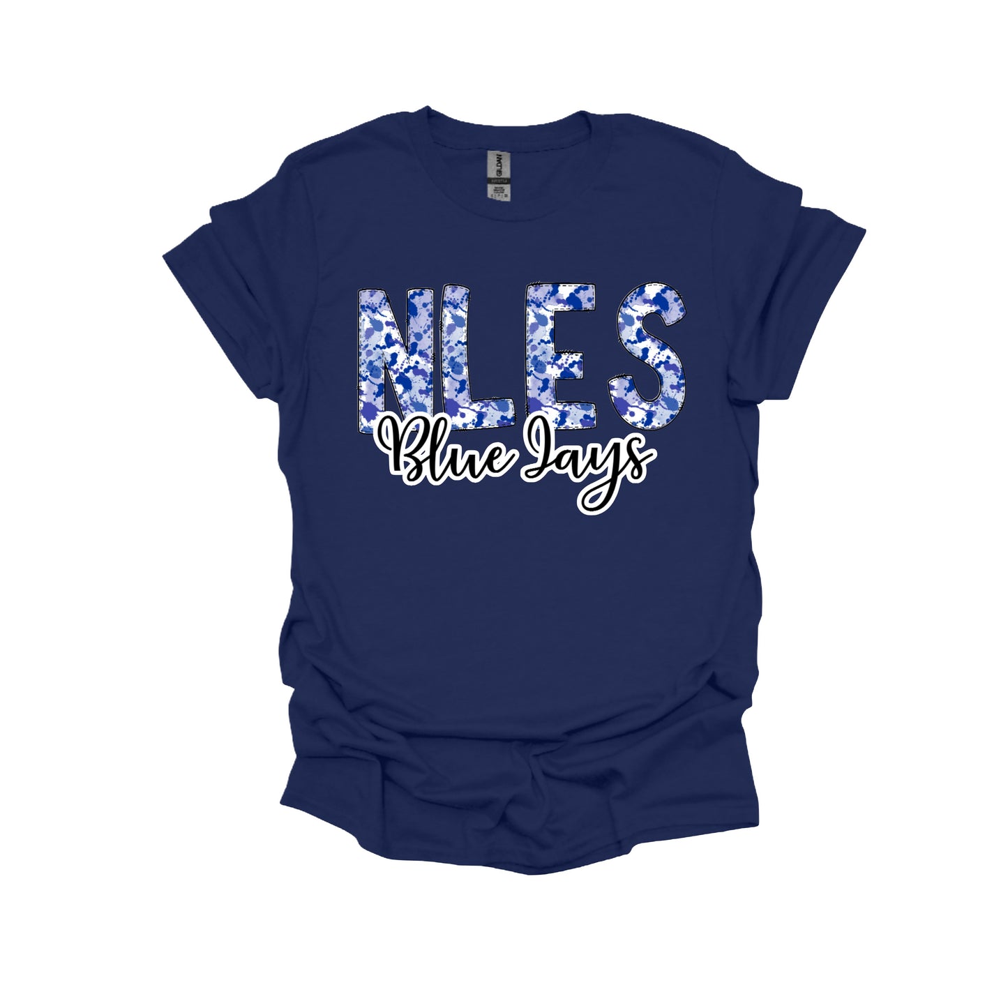 NLES Paint Splatter Short Sleeve