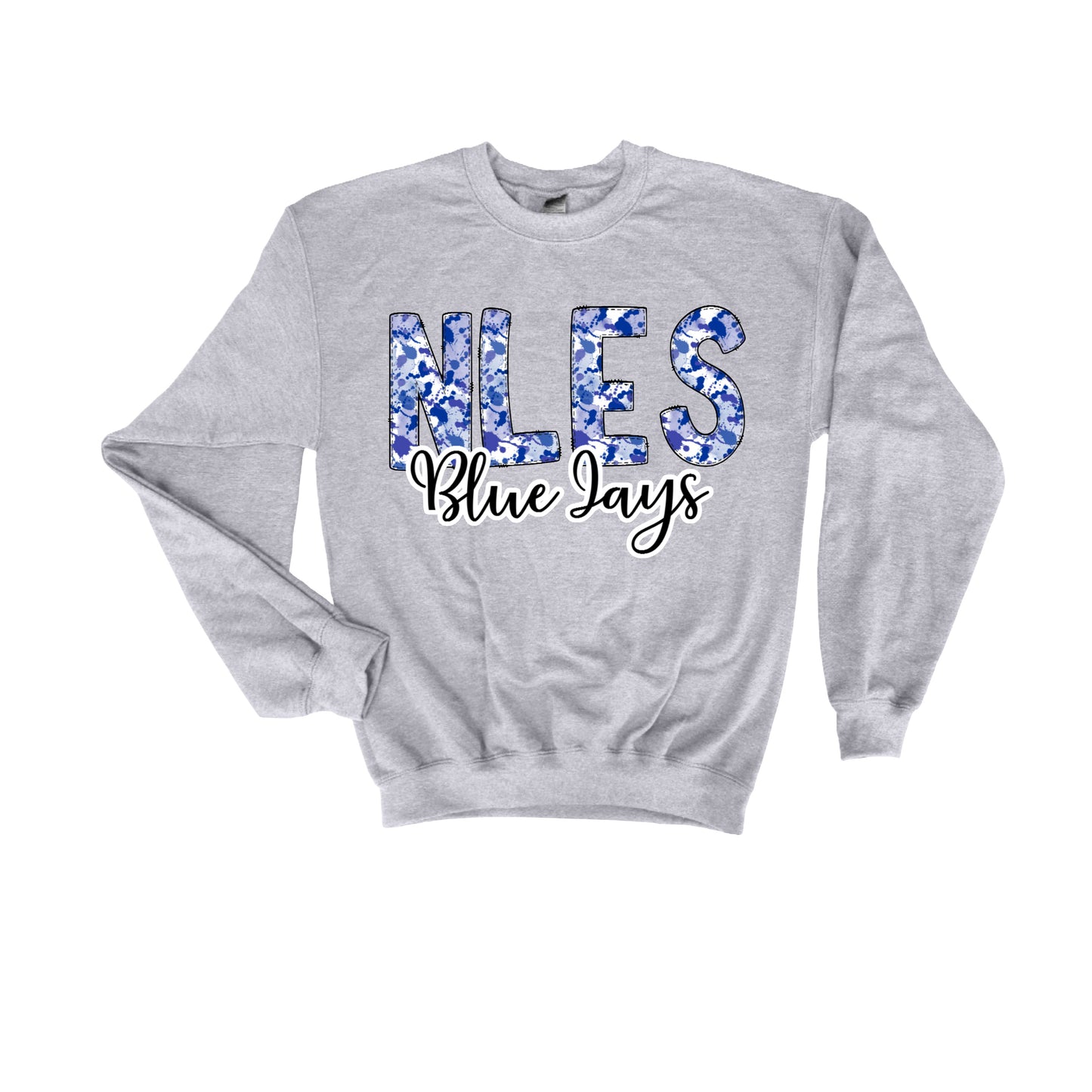 NLES Paint Splatter Sweatrshirt