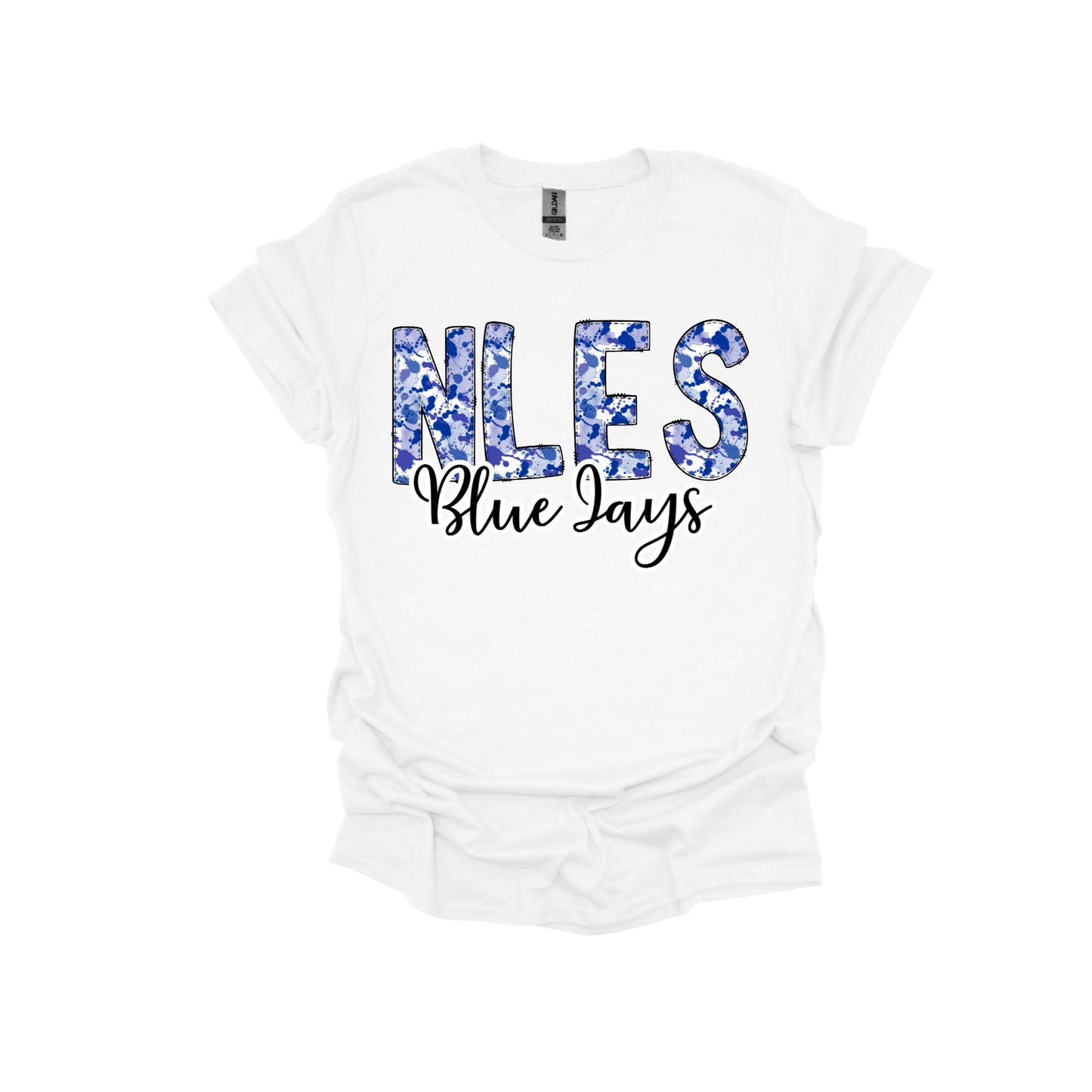 NLES Paint Splatter Short Sleeve