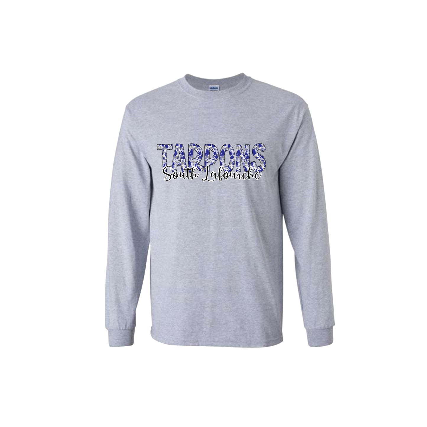 Tarpons Paint Splatter Long Sleeve