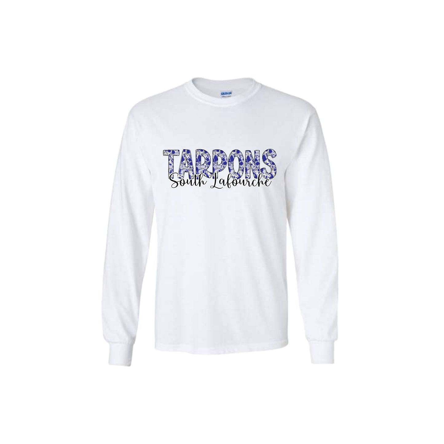 Tarpons Paint Splatter Long Sleeve